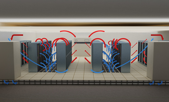 Energy-efficient technical cooling systems